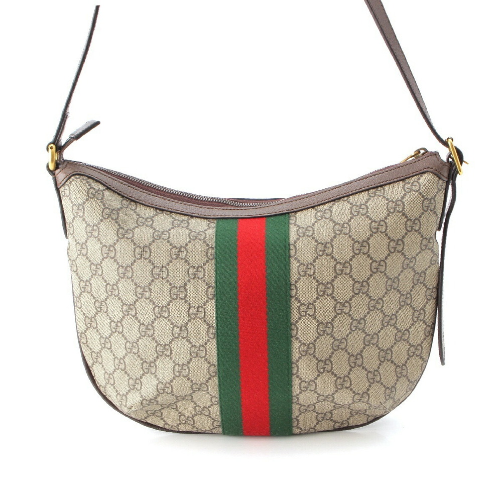 Gucci Line Sherry Brown Supreme Bag Ophidia GG Shoulder - Picture 4 of 10